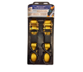 Set 2 Eslingas de Amarre con Tensor y Gancho 25MM X 5MT