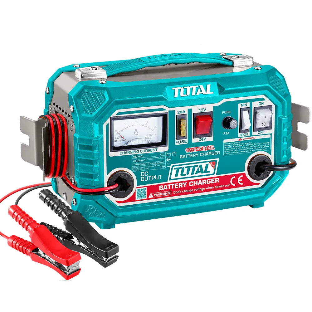 Cargador de Baterías 12-24V Amperes