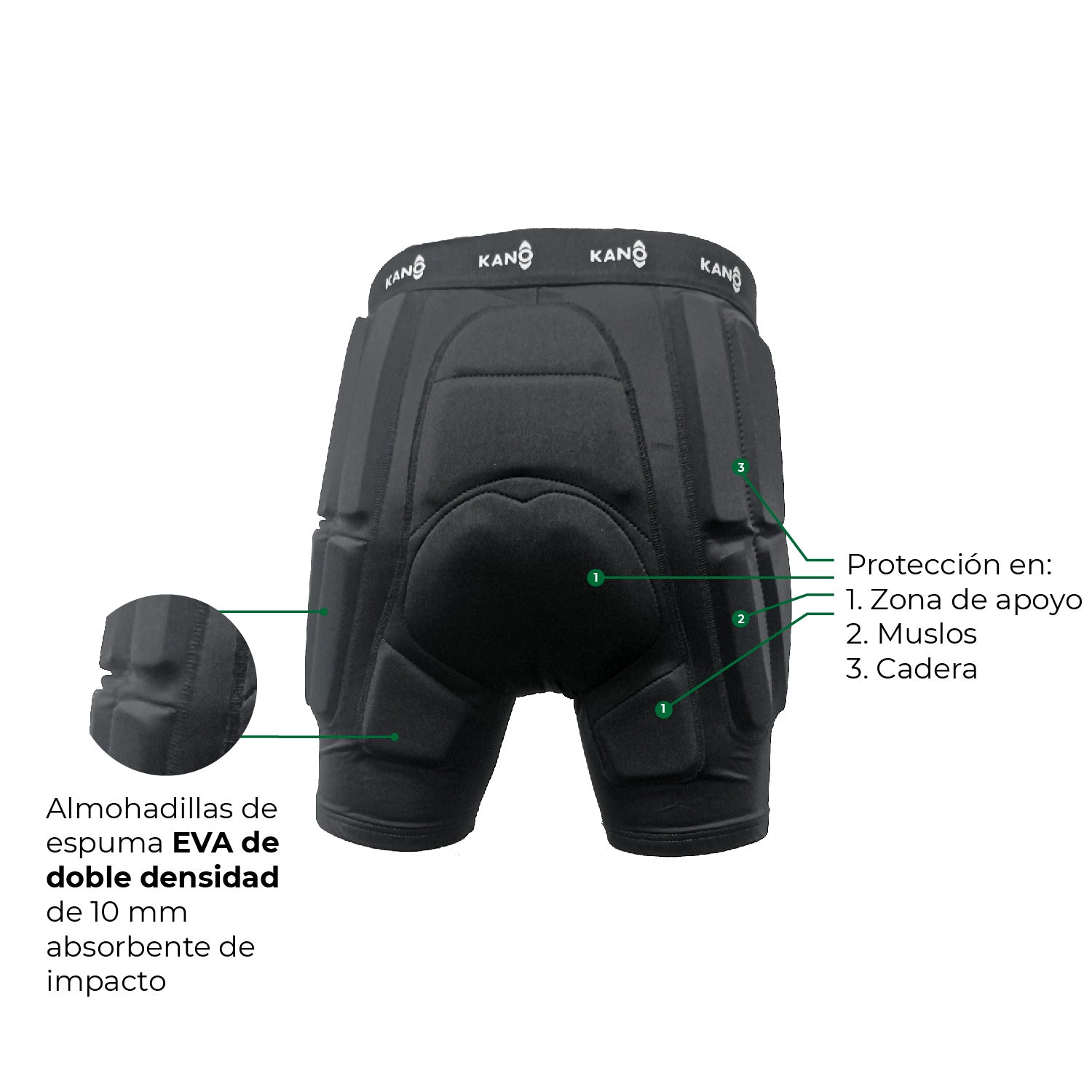 Calzas Ciclismo Con Protección M image 1