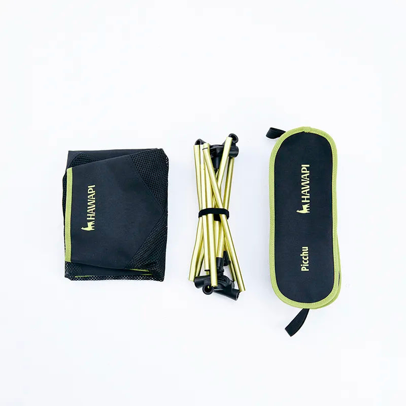 Silla Ultralight Picchu color Negro de Aluminio